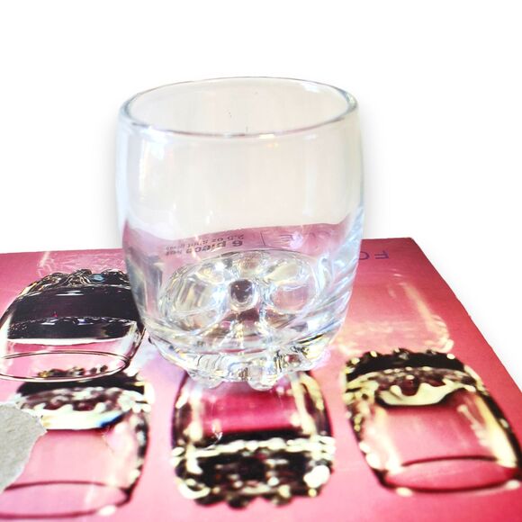 Set of 6 Circleware Follie Shot Glasses 2.5 oz Heavy Base Barware in Box - Picture 5 of 14